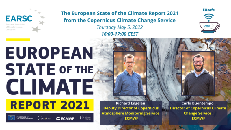 EOcafe: The European State of the Climate Report 2021 from the Copernicus Climate Change Service