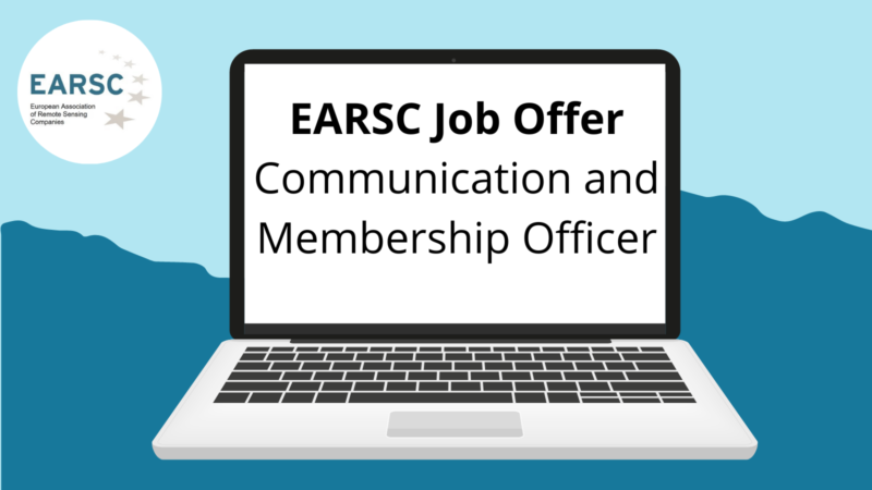 EARSC Job Offer: Communication and Membership Officer