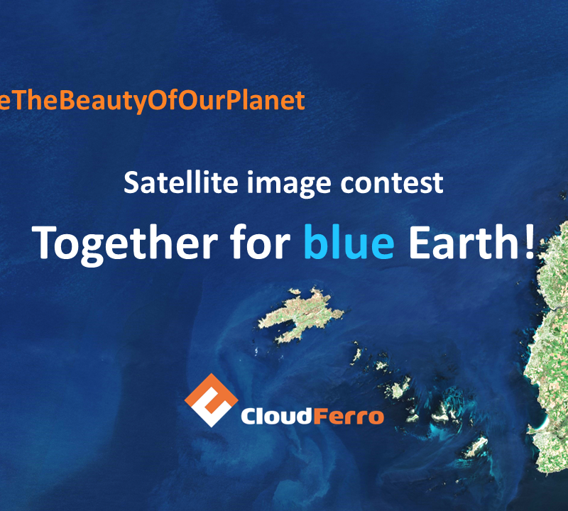 CloudFerro: “Seize the beauty of our planet” contest for the best EO image of water