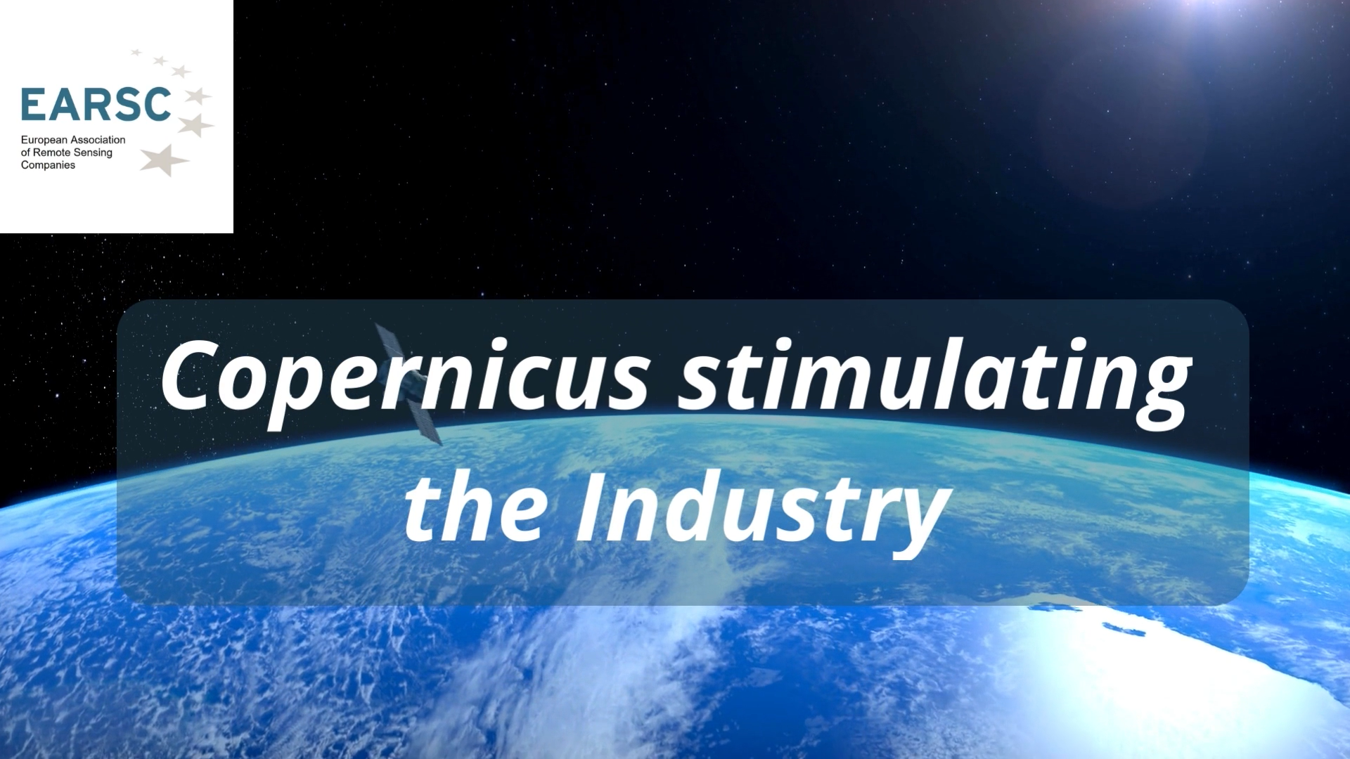 Copernicus stimulating the Industry
