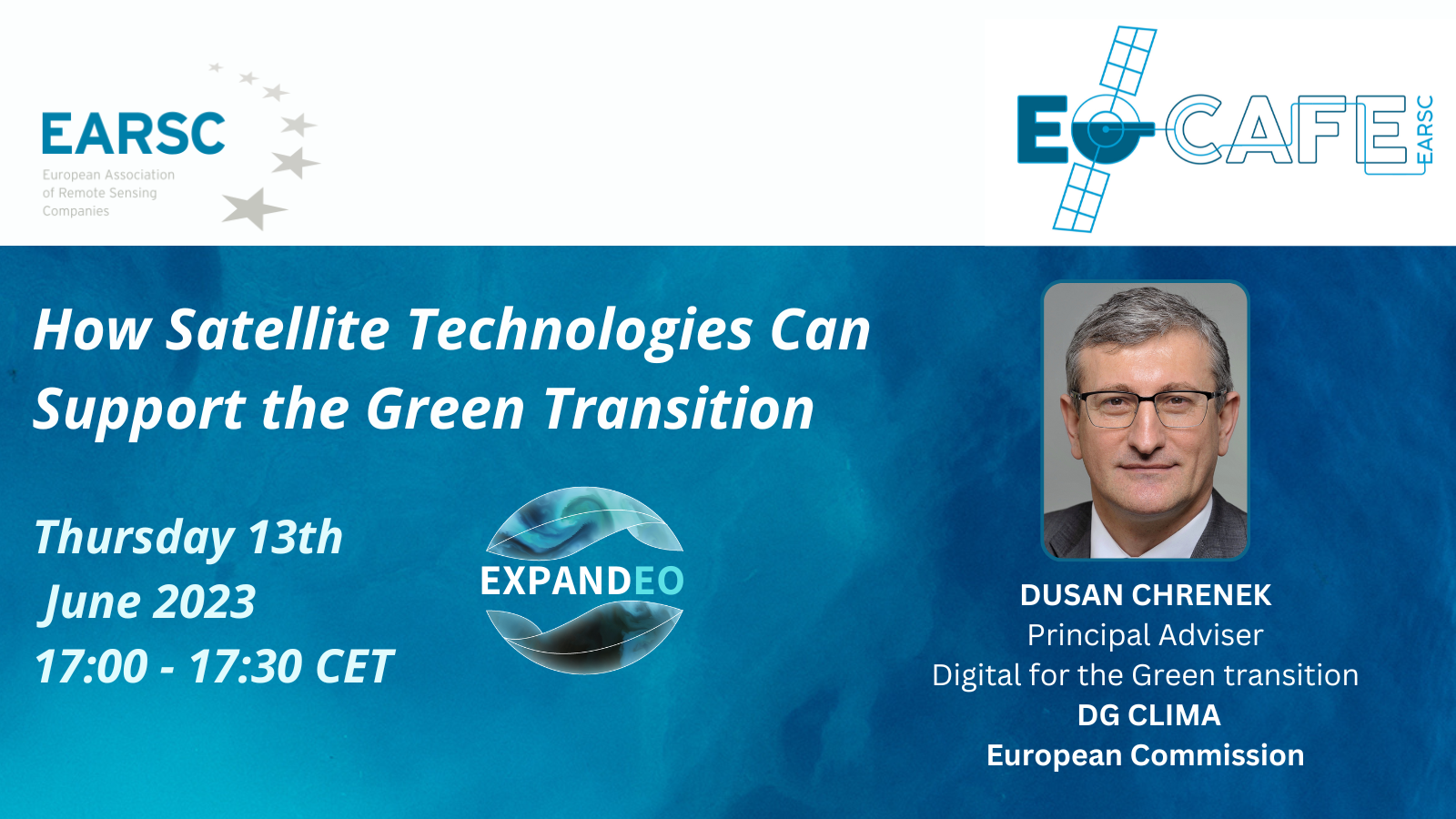 EOcafe special edition EXPANDEO: How Satellite Technologies Can Support the Green Transition